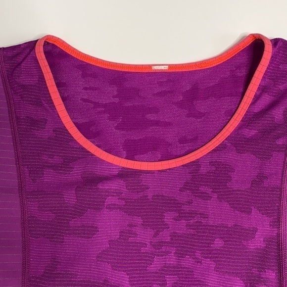 Lululemon Run for days Regal Plum/Camo Size 6 - Picture 3 of 7
